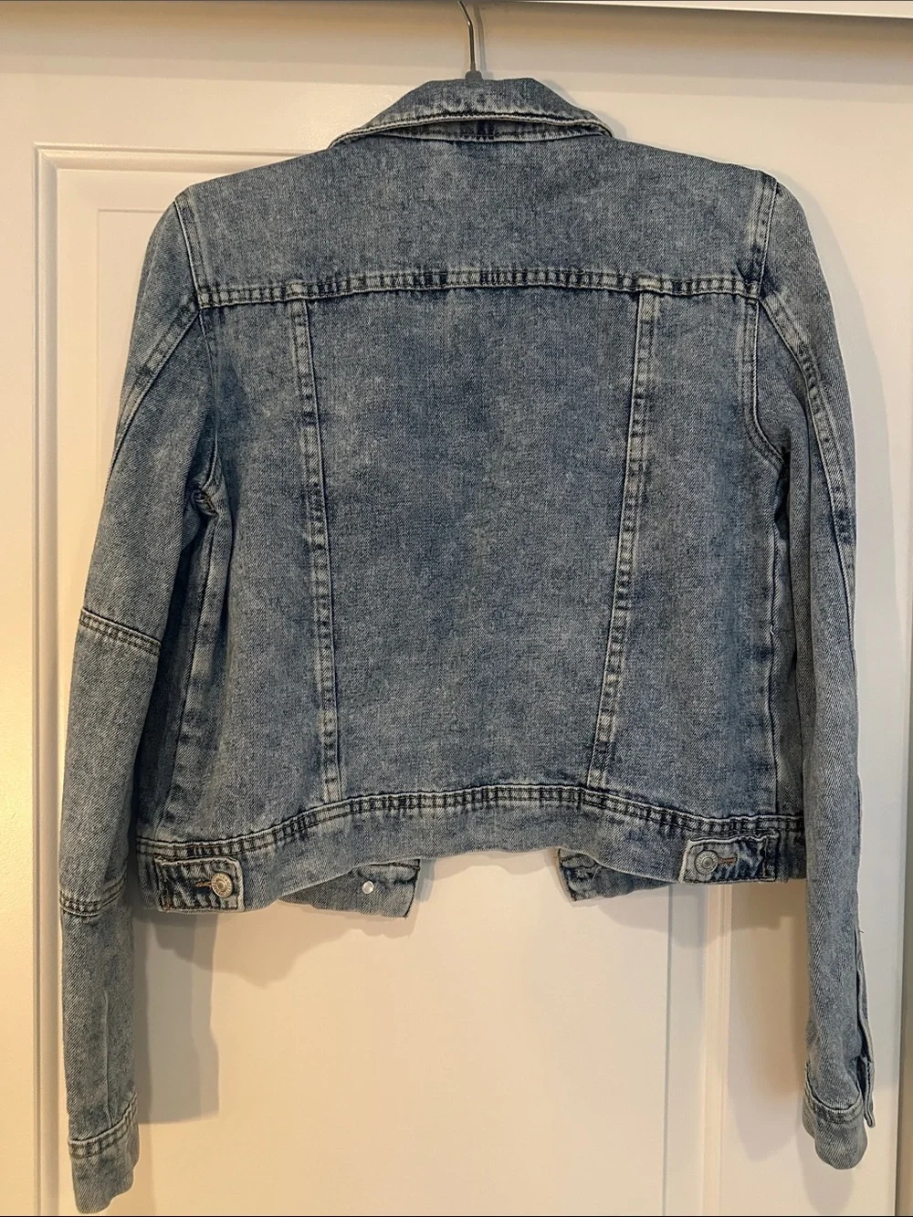 Free People Light Wash Denim Jacket - Women - Picture 3 of 3